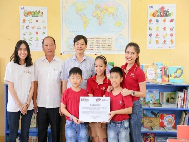 8 thư viện cùng hơn 8000 cuốn sách cho học sinh miền Tây
