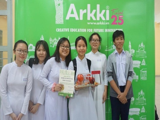Học sinh tự thiết kế mô hình công viên