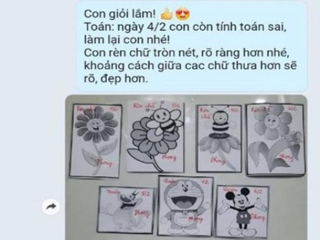 Trường Tiểu học Nguyễn Trãi, quận 12 vệ sinh lớp học. Ảnh: Báo SGGP