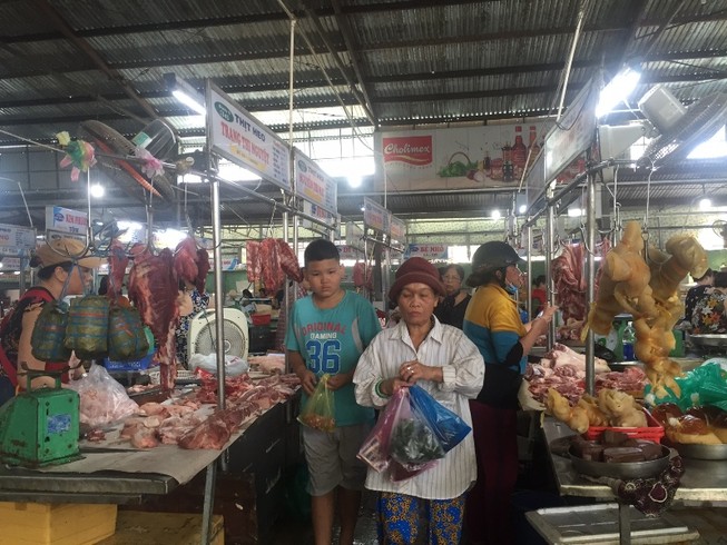 30 tết, giá thịt heo tại TP.HCM tăng
