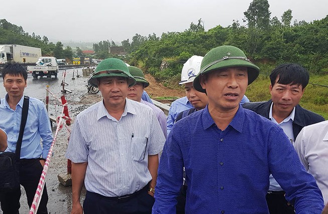 'Cấm cửa' 6 nhà thầu vì quốc lộ 1 qua Phú Yên hư hỏng