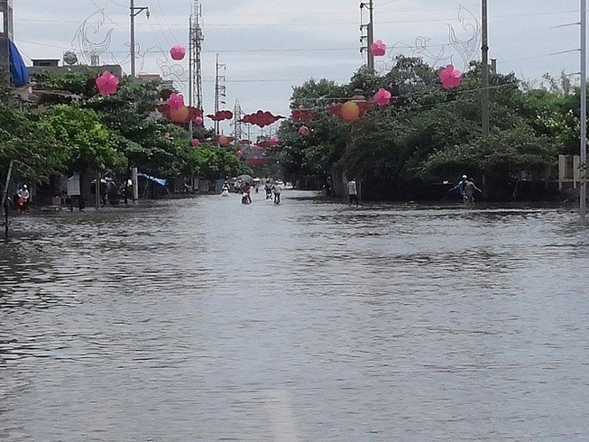 Nghi vấn một cán bộ y tế Hải Dương chết đuối do mưa bão