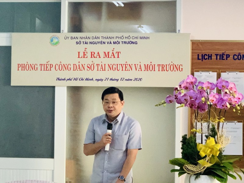 Sở TN&MT TP.HCM ra mắt phòng tiếp công dân mới  - ảnh 1