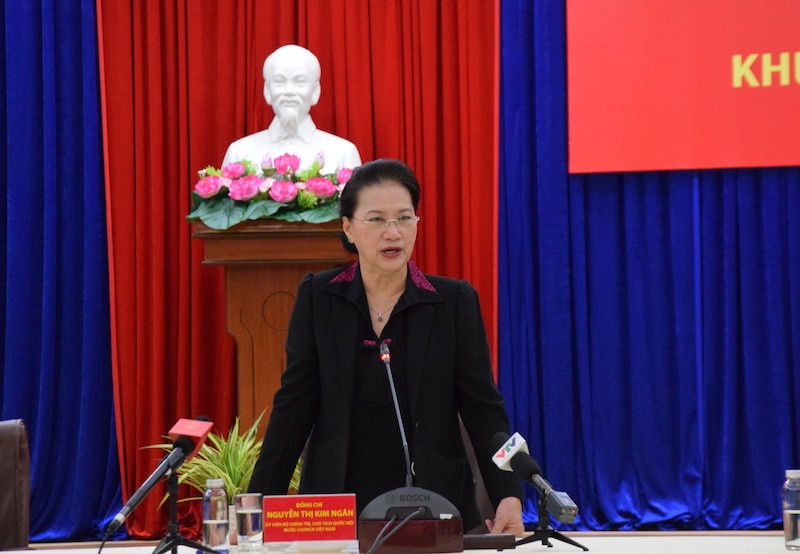 Chủ tịch Quốc hội làm việc tại Quảng Nam - ảnh 1