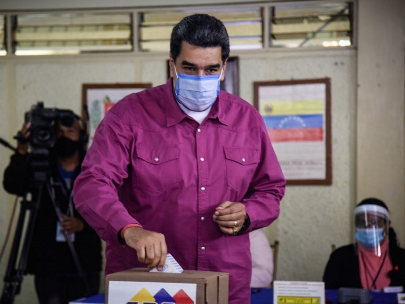 Bầu cử Venezuela: 30% cử tri bỏ phiếu, đảng ông Maduro áp đảo - ảnh 1