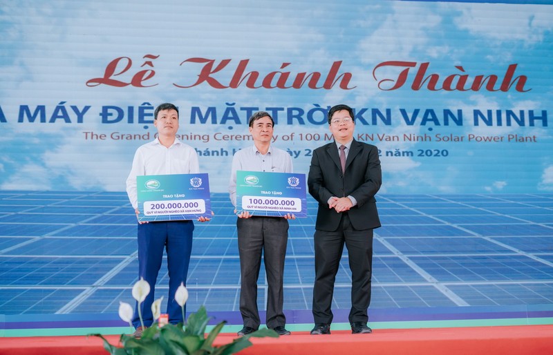 Khánh thành dự án nhà máy điện mặt trời KN Vạn Ninh 100 MWp - ảnh 3