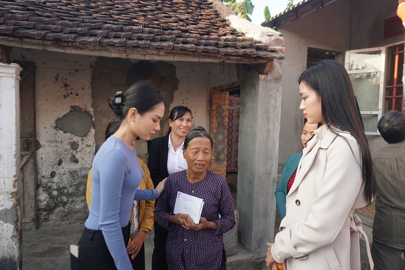 Tốp 3 Hoa hậu Việt Nam 2020 về Thanh Hóa trao tặng 3 căn nhà - ảnh 6