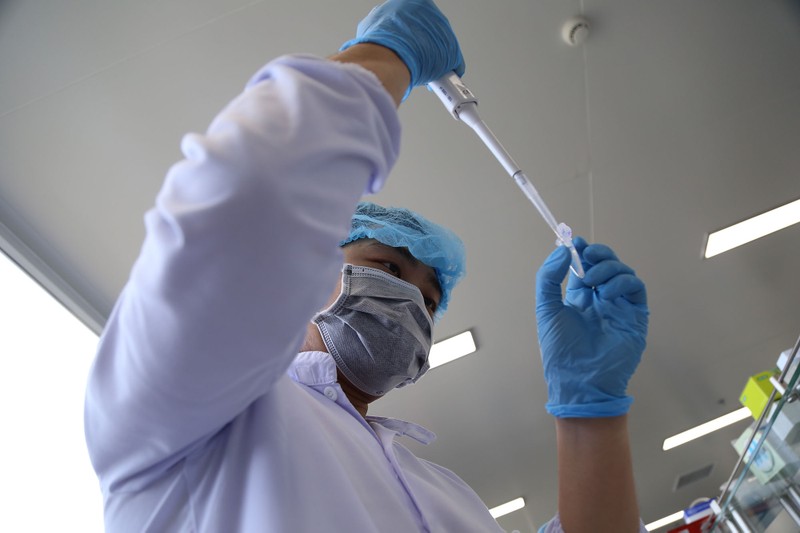 Cận cảnh nơi sản xuất vaccine COVID-19 ‘made in Việt Nam' - ảnh 13