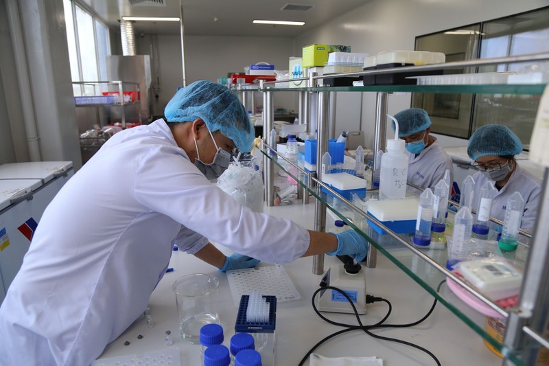 Cận cảnh nơi sản xuất vaccine COVID-19 ‘made in Việt Nam' - ảnh 8
