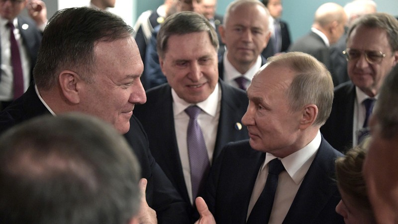 Sau cáo buộc mạng, ông Pompeo tiếp tục nói nặng ông Putin, Nga - ảnh 1