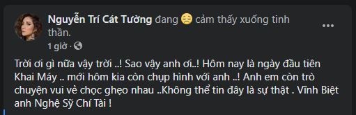 Nhiều nghệ sĩ chia buồn, tiếc thương danh hài Chí Tài  - ảnh 10