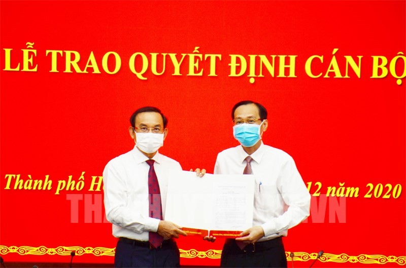 Ông Lê Thanh Liêm sang làm Trưởng Ban Nội chính Thành ủy - ảnh 1