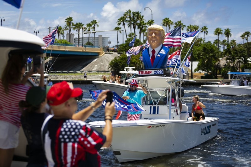 Người Florida có chào đón ông Trump sau khi ông rời Nhà Trắng? - ảnh 2