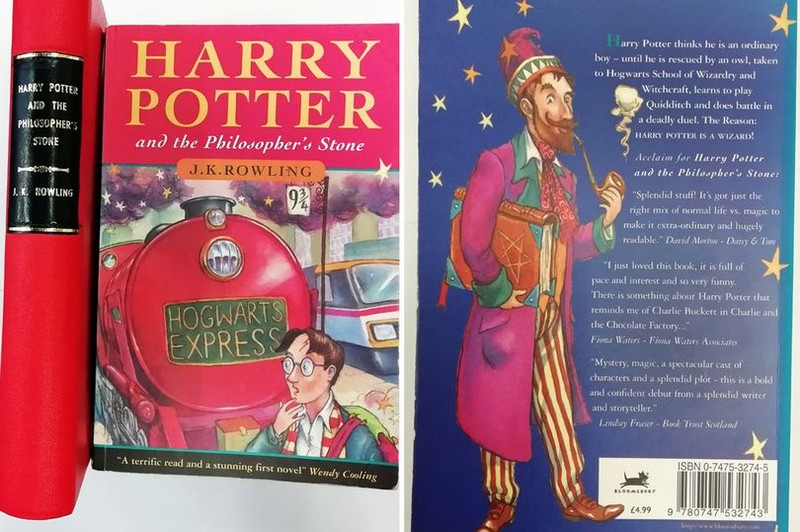 2 bản Harry Potter hiếm được rao bán với giá 3,4 tỉ  - ảnh 1