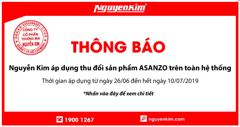 Trung tâm điện máy đồng loạt cho phép thu đổi tivi Asanzo - ảnh 1