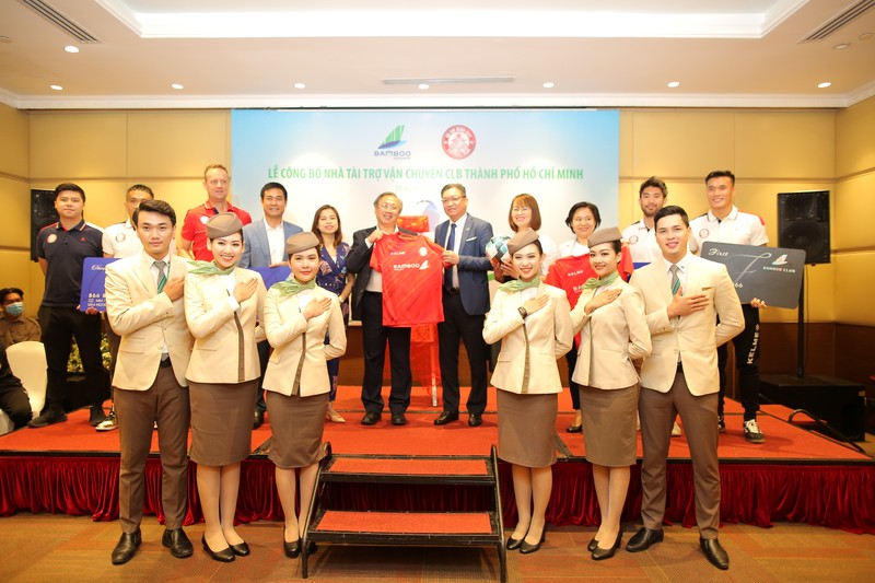 CLB TP.HCM mơ bay cao cùng Bamboo ở V-League 2021 - ảnh 1