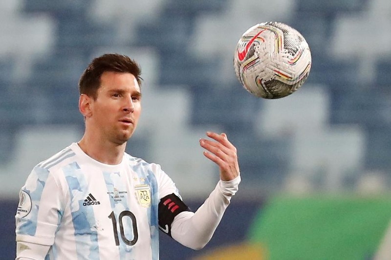 Chùm ảnh ngày Messi phá kỷ lục quốc gia - ảnh 1
