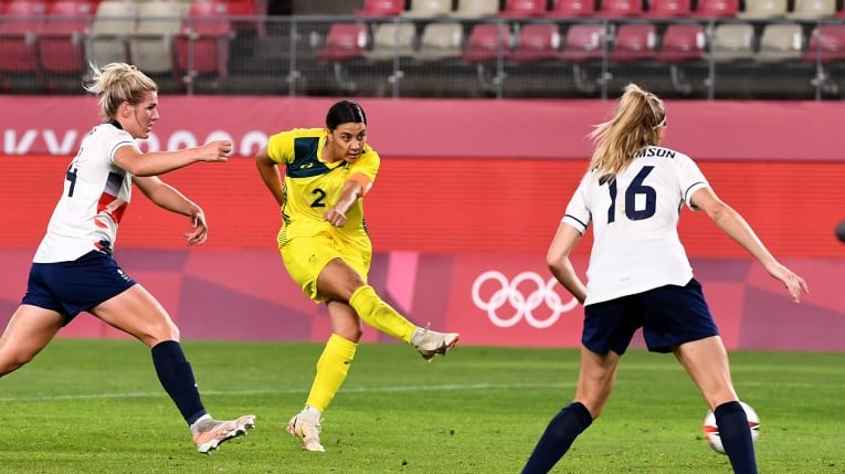 Sam Kerr hóa người hùng của Úc, Nhật Bản chia tay Olympic - ảnh 2