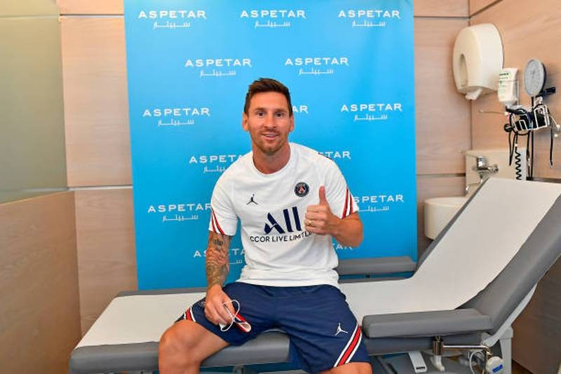 Chùm ảnh Messi kiểm tra y tế ở PSG - ảnh 4