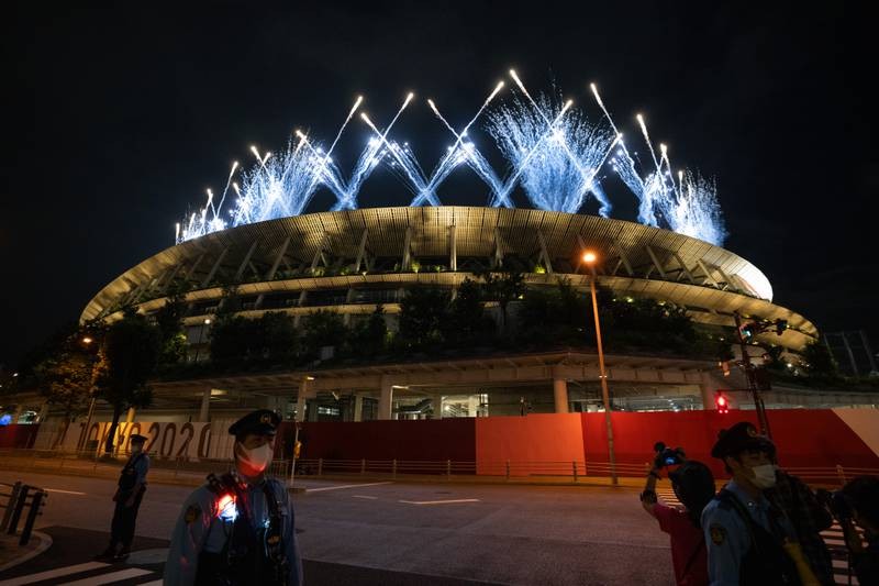 Chùm ảnh lung linh sắc màu bế mạc Paralympic Tokyo - ảnh 16