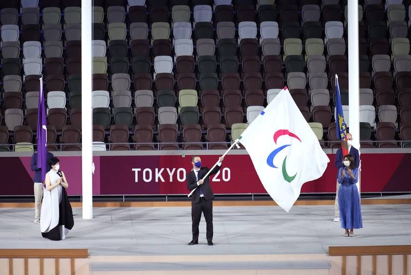 Chùm ảnh lung linh sắc màu bế mạc Paralympic Tokyo - ảnh 3