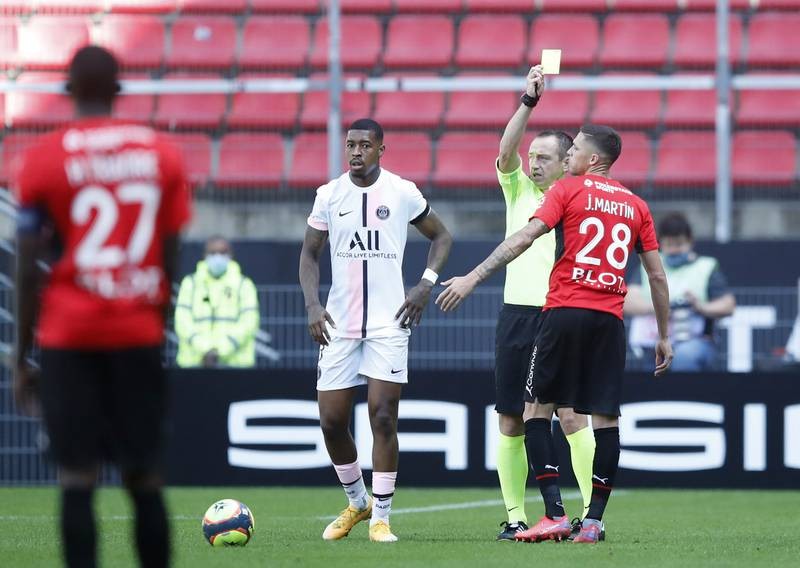 Chùm ảnh 'tuyển thế giới' PSG  thua muối mặt ở Rennes - ảnh 7