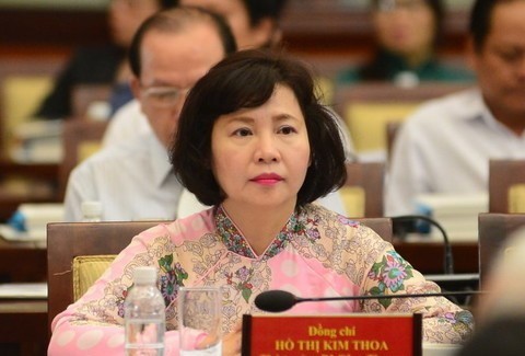 Ban Bí thư miễn nhiệm chức vụ bà Hồ Thị Kim Thoa - ảnh 1