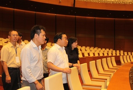 Nhà Quốc hội sẵn sàng trước giờ 'G' - ảnh 3