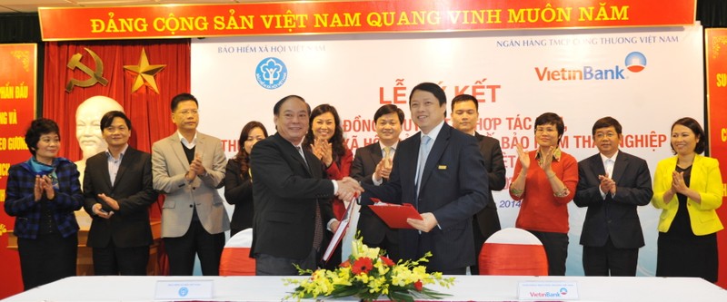 VietinBank và Bảo hiểm Xã hội Việt Nam ký kết hợp tác - ảnh 1