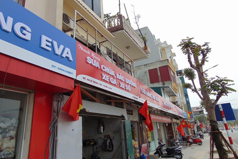 Quận Thanh Xuân nói gì về biển hiệu 'đồng phục xanh đỏ' ở phố kiểu mẫu? - ảnh 3