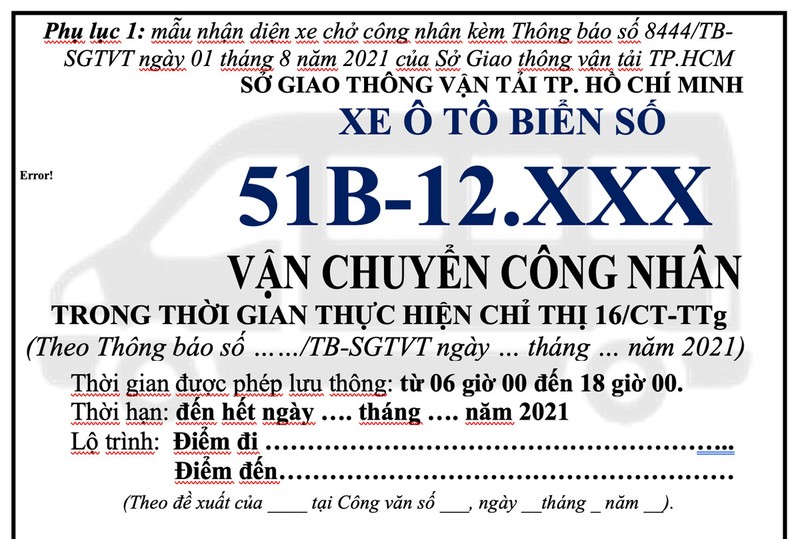 Xe chở công nhân, chuyên gia xin cấp QR Code ra sao? - ảnh 1