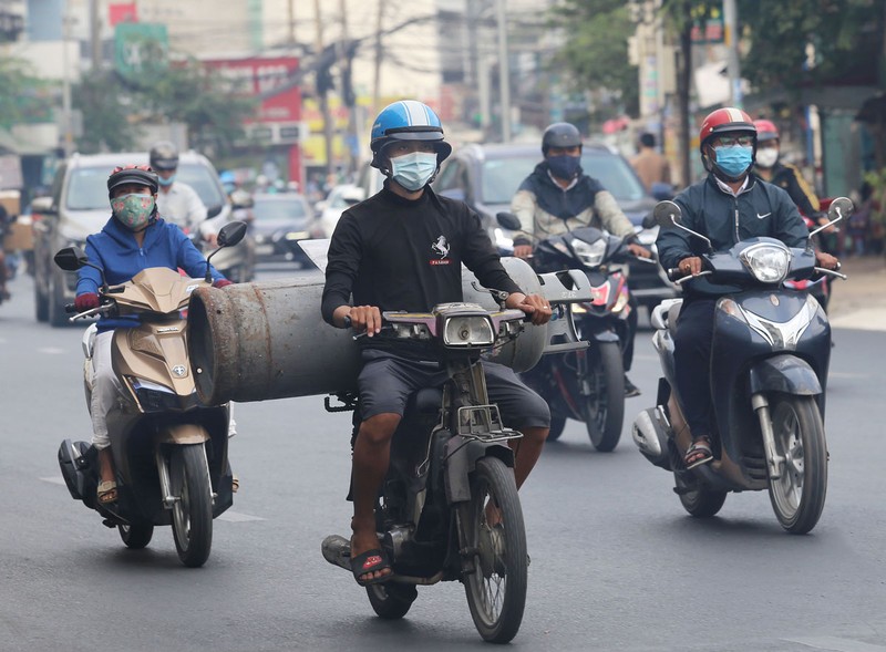 Khó thực hiện chuyển đổi  xe máy cũ sang chạy bằng gas - ảnh 1