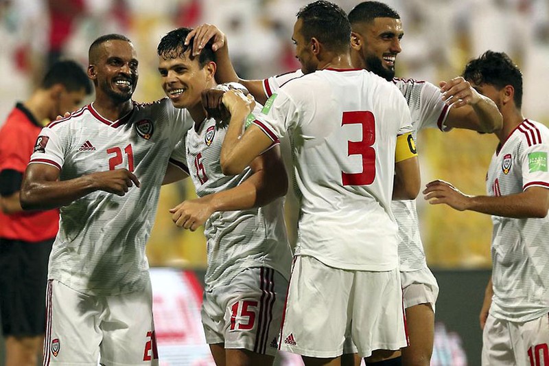 Hỏa lực của UAE lộ diện trước chung kết bảng G - ảnh 1