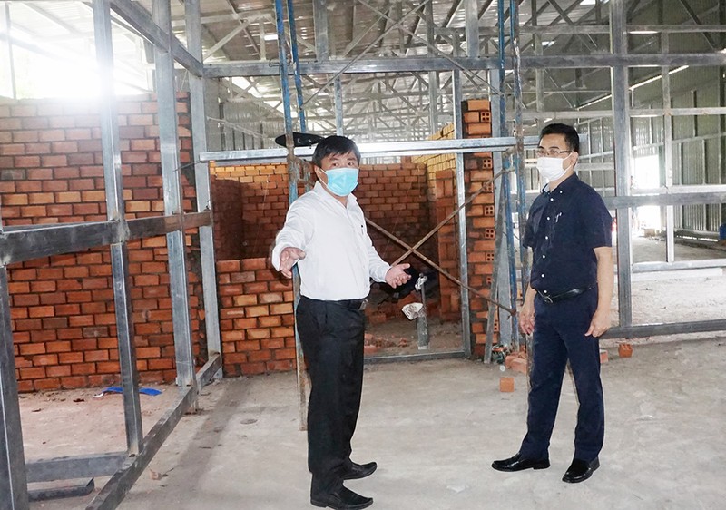 Bộ Xây dựng hỗ trợ Kiên Giang xây dựng bệnh viện dã chiến - ảnh 1
