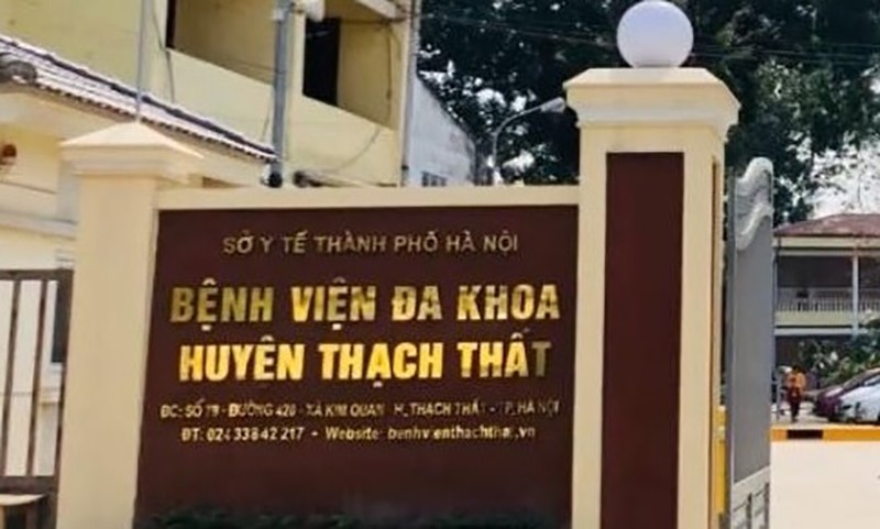 Lịch trình của ca COVID-19 đi khám ở bệnh viện Thạch Thất  - ảnh 1