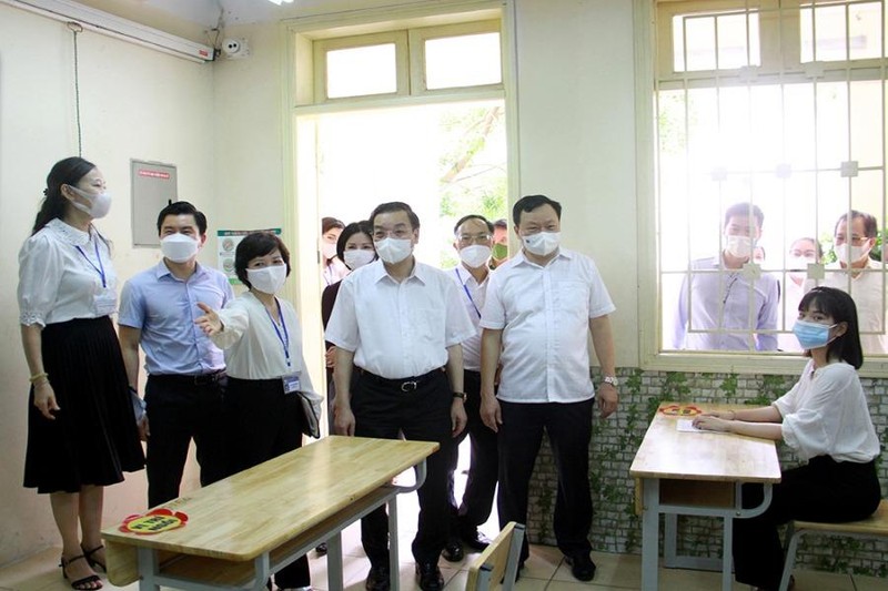 Hà Nội sẵn sàng đón hơn 101.000 thí sinh thi tốt nghiệp THPT - ảnh 1