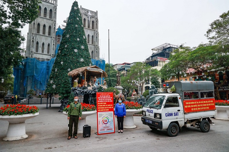 Bí thư Hà Nội đề nghị không tập trung đông người dịp Noel, Tết - ảnh 1