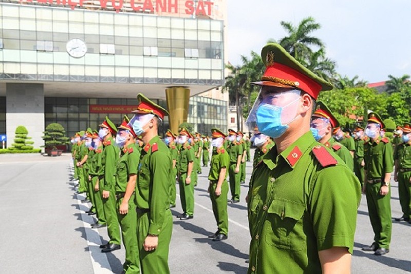 Bộ Công an huy động 400 cảnh sát chi viện Bắc Ninh chống dịch - ảnh 1