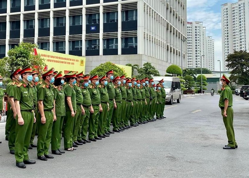 Bộ Công an tiếp tục chi viện lực lượng chống dịch cho TP.HCM, các tỉnh phía Nam  - ảnh 1