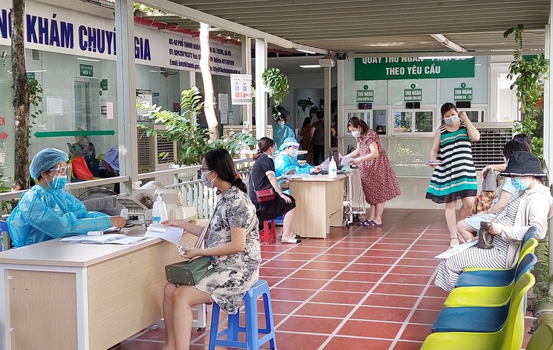 Hơn 1.000 thai phụ tại Hà Nội được tiêm phòng COVID-19 bằng vaccine Pfizer - ảnh 5