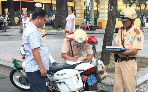 Trường hợp nào CSGT xử phạt không lập biên bản? - ảnh 1