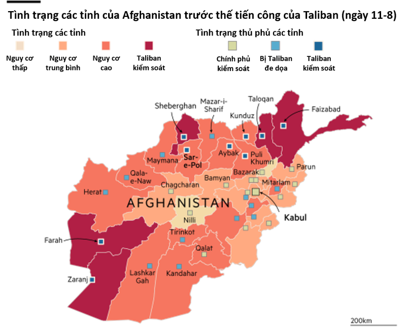 Reuters: Tình báo Mỹ lo Taliban sẽ kiểm soát thủ đô Afghanistan trong 90 ngày - ảnh 2