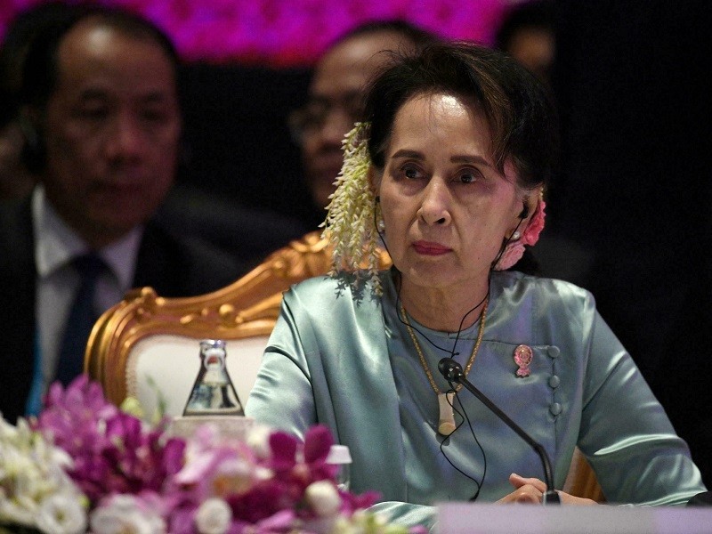 Bà Suu Kyi 'không bình luận' về lời kêu gọi chiến tranh chống quân đội Myanmar - ảnh 1