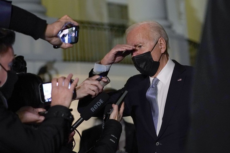 Tình báo Mỹ cảnh báo Nga chuẩn bị tấn công Ukraine vào 2022, ông Biden nói gì?  - ảnh 1