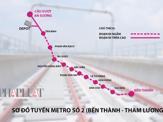 Vướng điều chỉnh giá đất, quận 3 khó bồi thường dự án Metro 2 - ảnh 1