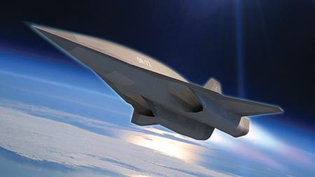 Mỹ xuất trình siêu máy bay không người lái SR-72 - ảnh 1