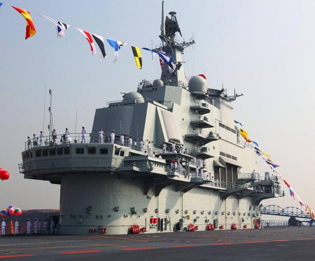 Đài Loan: Trung Quốc đang xây dựng 2 tàu sân bay - ảnh 1