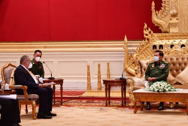 Malaysia nói sẽ gặp ‘chính phủ bóng tối’ Myanmar nếu Naypyidaw không hợp tác - ảnh 1