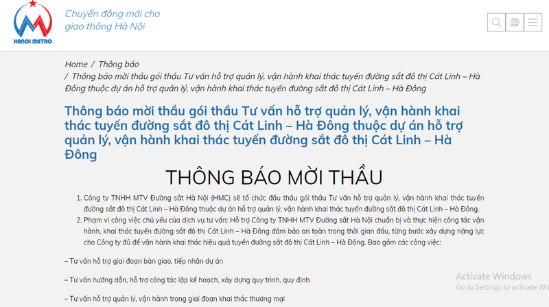 Metro Bắc Kinh trúng thầu hỗ trợ vận hành Cát Linh – Hà Đông - ảnh 1