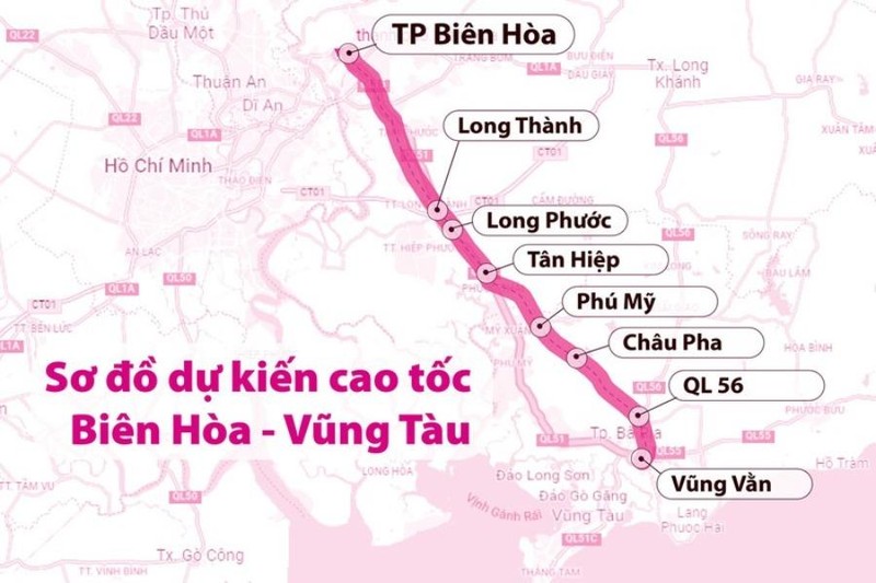 Đề nghị các tỉnh thống nhất đơn vị đầu tư cao tốc Biên Hòa - Vũng Tàu - ảnh 1